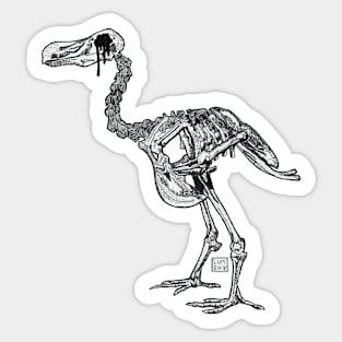 DODO SKELETON Sticker